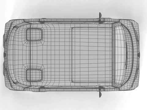 Opel Rocks-e 2020 Esercito olandese Modello 3D