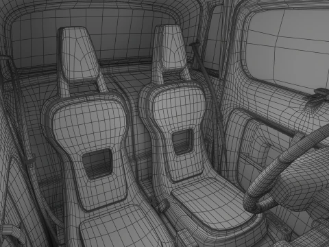 Opel Rocks-e 2020 Esercito olandese Modello 3D