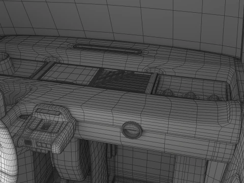 Opel Rocks-e 2020 Esercito olandese Modello 3D