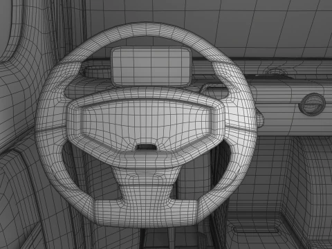 Opel Rocks-e 2020 Esercito olandese Modello 3D