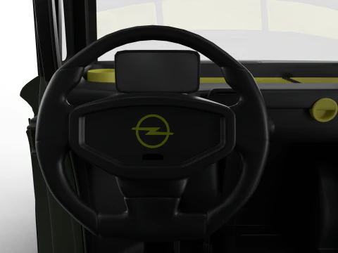 Opel Rocks-e 2020 Dutch Army HQ interior 3D Model