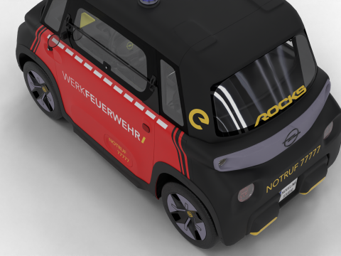 Opel Rock-e 2020 Fire Service 3Dモデル