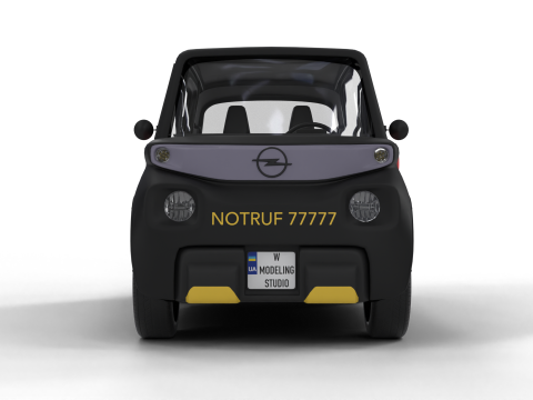 Opel Rock-e 2020 Fire Service 3Dモデル