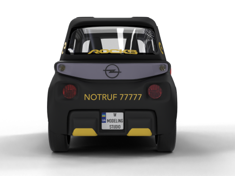 Opel Rock-e 2020 Fire Service 3Dモデル