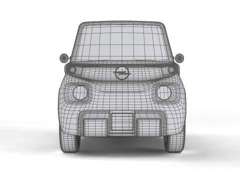 Opel Rock-e 2020 Fire Service 3Dモデル
