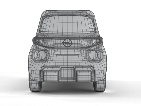Opel Rock-e 2020 Fire Service 3Dモデル