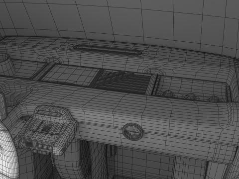 Opel Rock-e 2020 Fire Service 3Dモデル