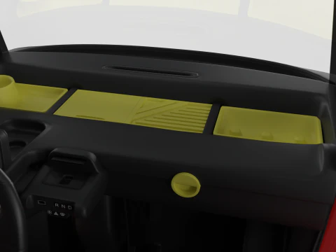 Opel Rock-e 2020 Fire Service HQ 3D Model