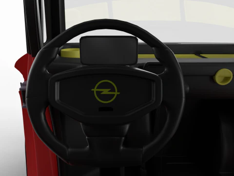 Opel Rock-e 2020 Fire Service HQ 3D Model