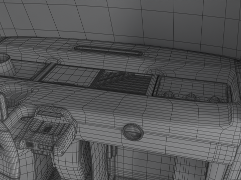 Opel Rock-e 2020 Fire Service HQ Modello 3D
