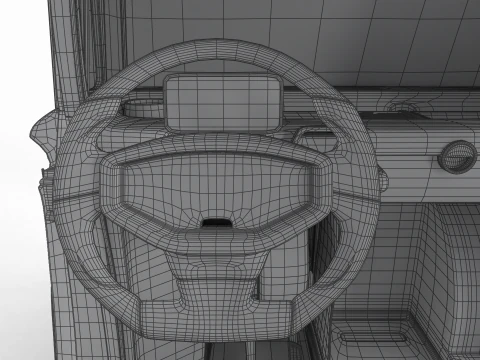 Opel Rock-e 2020 Fire Service HQ 3D Model