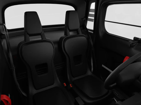 Citroen Ami 2020 Police 3D Model