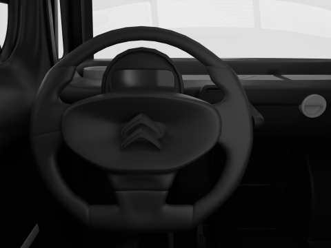 Citroen Ami 2020 Police Modello 3D