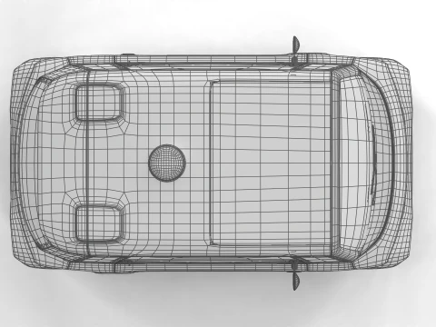 Citroen Ami 2020 Police 3D Model