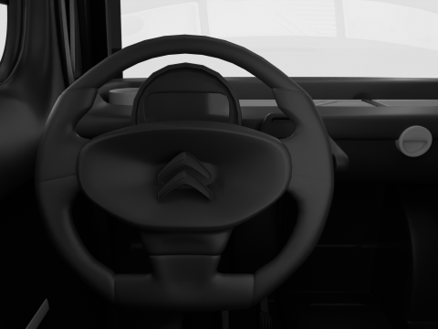 Citroen Ami 2020 Police 3D Модель