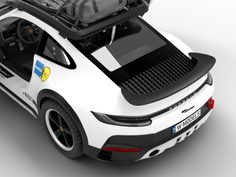 Porsche 911 Dakar 2023 Rallye 1971 HQ Modelo 3D
