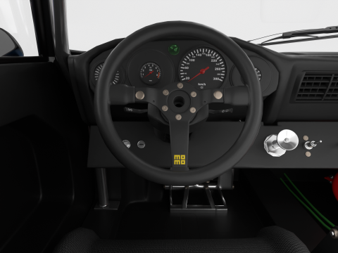 Porsche 935 K2 1978 Le Mans Racing 3D Модель