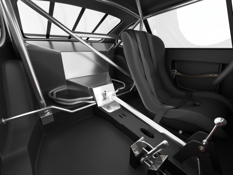 Porsche 935 K2 1978 Le Mans Racing 3D Модель