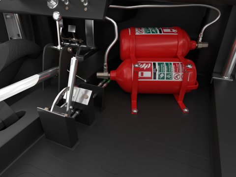Porsche 935 K2 1978 Le Mans Racing HQ interior 3D मॉडल