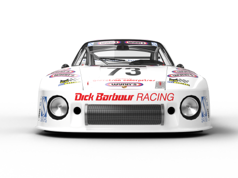 Porsche 935 79 1979 Wynns Le Mans Racing 3D Модель