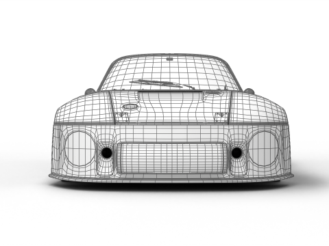 Porsche 935 79 1979 Wynns Le Mans Racing 3D Модель