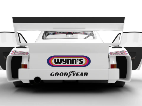 Porsche 935 79 1979 Wynns Le Mans Racing HQ 3D Model