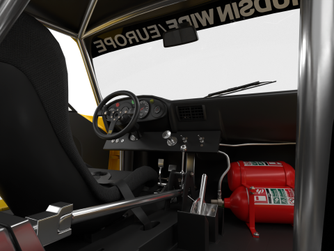 Porsche 935 Le Mans 1979 Barbour Racing HQ Model 3D
