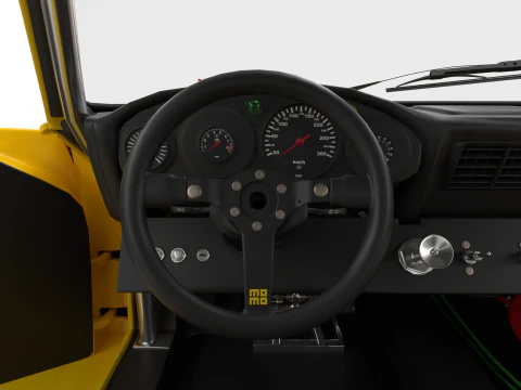 Porsche 935 Le Mans 1979 Barbour Racing HQ 3D Model