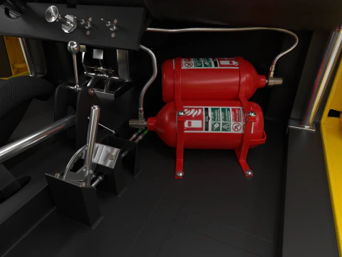 Porsche 935 Le Mans 1979 Barbour Racing HQ 3D Model