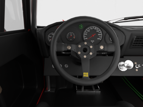 Porsche 935 Le Mans 1979 Barbour Racing 2nd Place 3D Модель