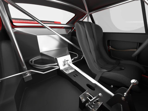 Porsche 935 Le Mans 1979 Barbour Racing 2nd Place 3D Model