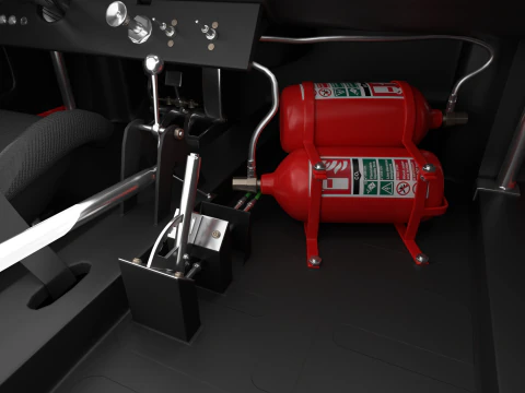 Porsche 935 Le Mans 1979 Barbour Racing 2nd Place 3D Model