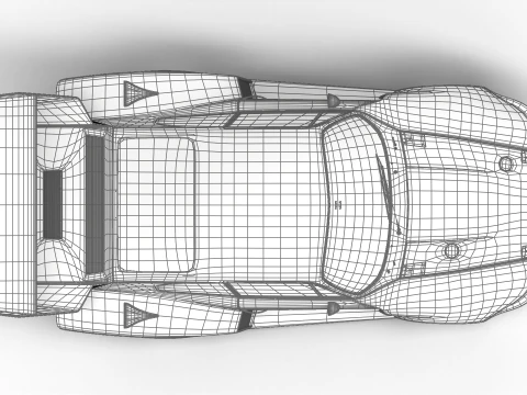 Porsche 935 Le Mans 1979 Barbour Racing 2nd Place 3D Model