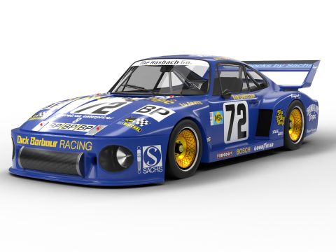 Porsche 935 Le Mans 1979 79 Barbour Racing Modelo 3D