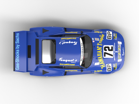 Porsche 935 Le Mans 1979 79 Barbour Racing Modèle 3D