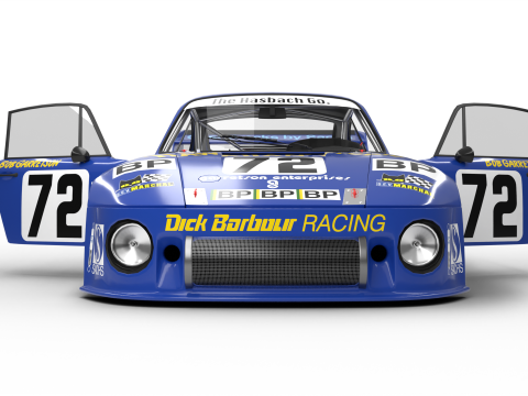 Porsche 935 Le Mans 1979-79 Barbour Racing HQ Modèle 3D