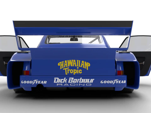 Porsche 935 Le Mans 1979-79 Barbour Racing HQ 3D Model