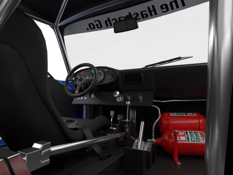 Porsche 935 Le Mans 1979-79 Barbour Racing HQ 3D Model