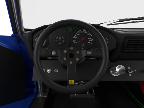 Porsche 935 Le Mans 1979-79 Barbour Racing HQ 3D Model