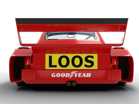 Porsche 935 77 Gelo No67 Winner DRM Nurburgring Racing 1977 Modèle 3D