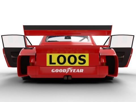 Porsche 935 77 Gelo No67 Winner DRM Nurburgring Racing 1977 HQ 3D Model