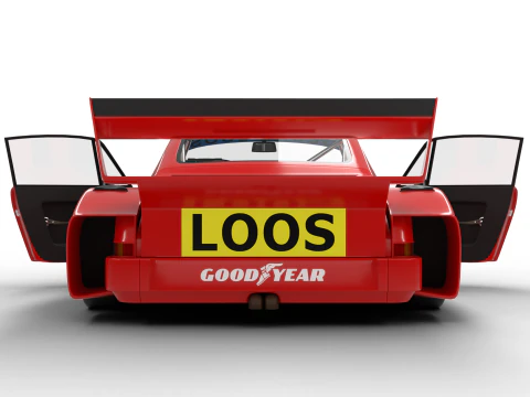 Porsche 935 77 Gelo No67 Winner DRM Nurburgring Racing 1977 HQ 3D Model