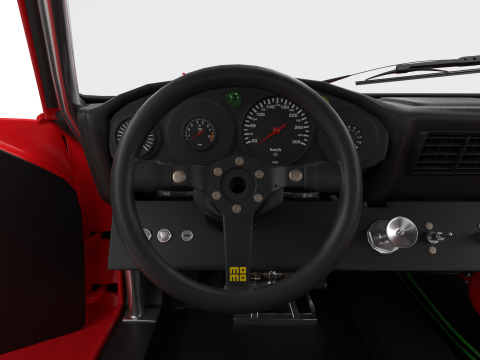 Porsche 935 77 Gelo No67 Winner DRM Nurburgring Racing 1977 HQ 3D Model
