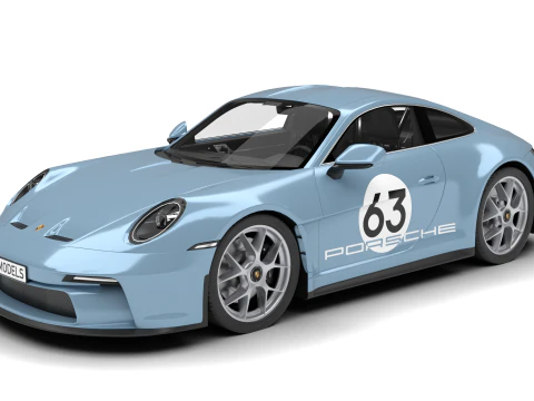 포르쉐 911 S-T 2024 3D 모델