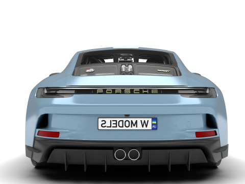 Porsche 911 S-T 2024 Model 3D