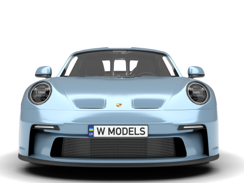 Porsche 911 S-T 2024 Model 3D