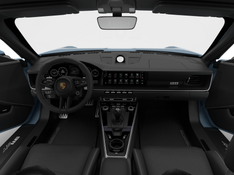 Porsche 911 S-T 2024 HQ 3D Модель