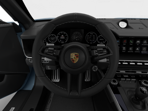 Porsche 911 S-T 2024 HQ 3D Модель