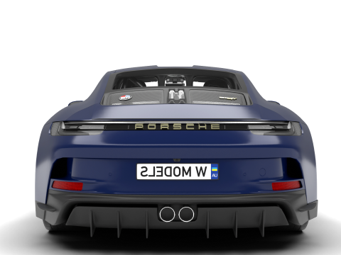 Porsche 911 S-T 2024 3D Модель