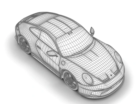 保时捷 911 S-T 2024 3D 模型